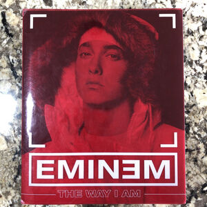 Eminem The Way I Am Hard Cover Book Music Biography W/ bonus DVD CN